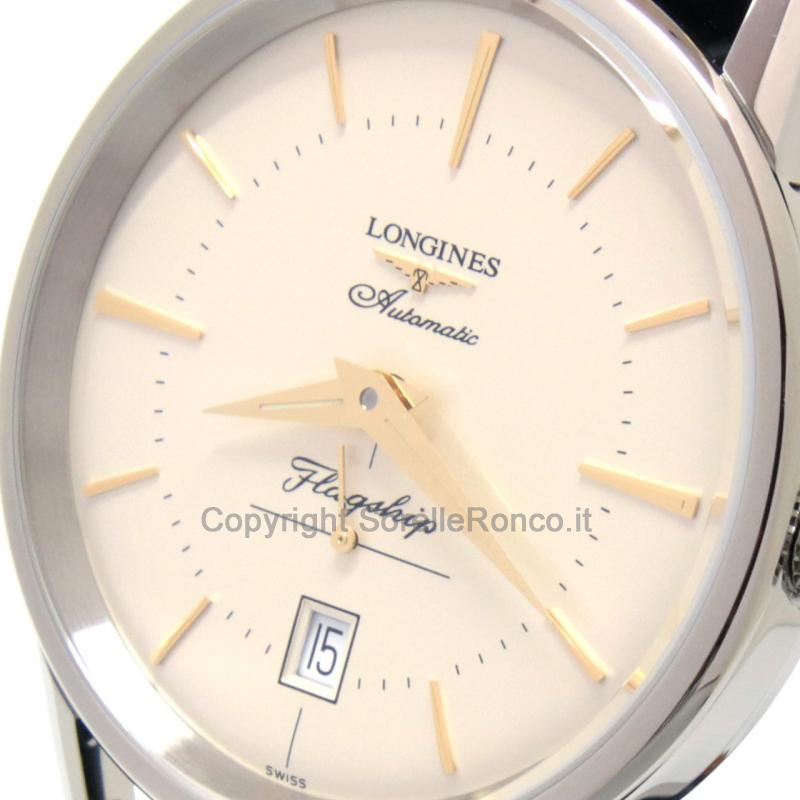 LONGINES HERITAGE FLAGSHIP 38,5MM ARGENTO