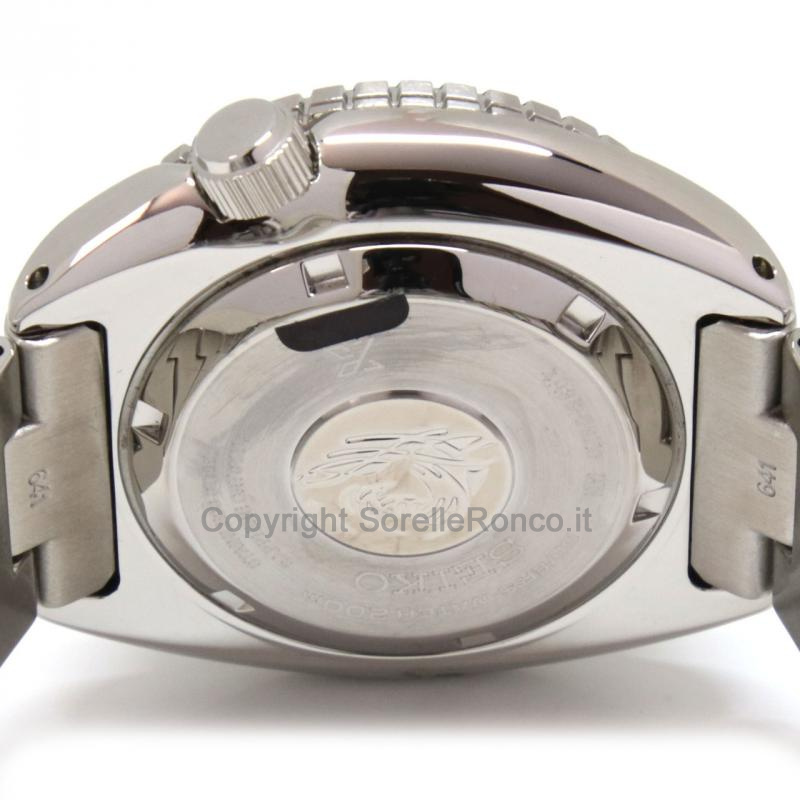 SEIKO PROSPEX NERO 45MM BRACCIALE ACCIAIO