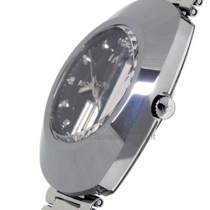 RADO THE ORIGINAL NERO DIAMANTI 35MM ACCIAIO