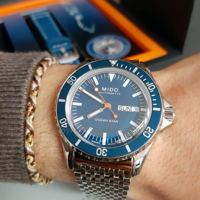 MIDO OCEANS STAR TRIBUTE 40MM BLU SPECIAL EDITION