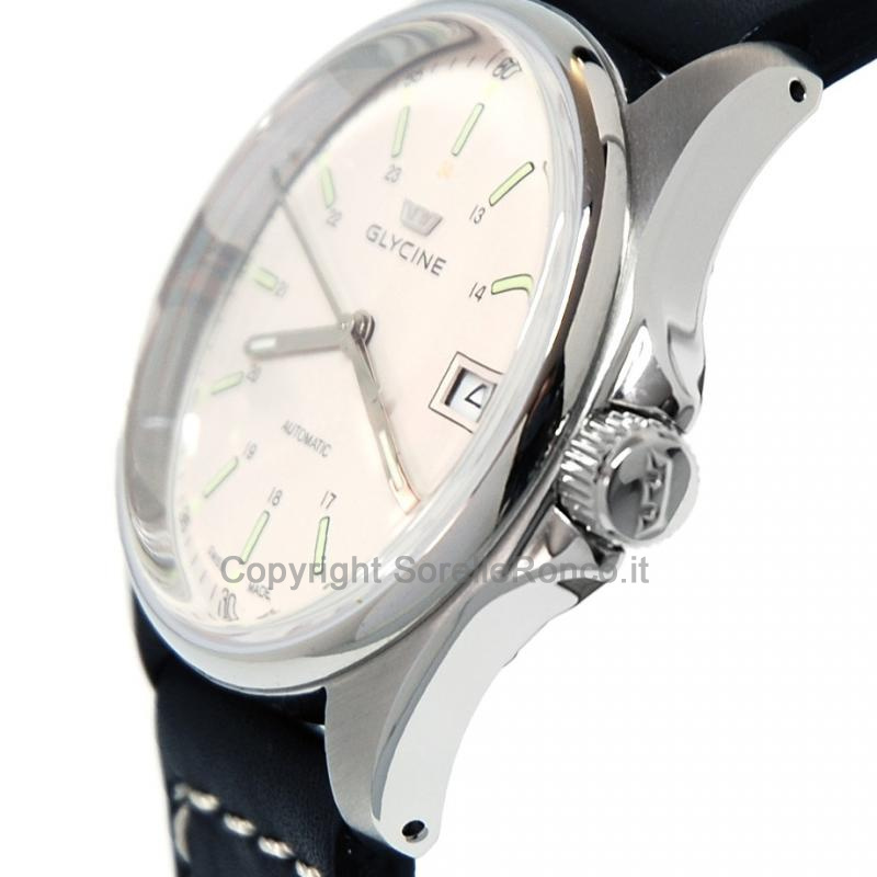 GLYCINE COMBAT 6 SILVER 36MM