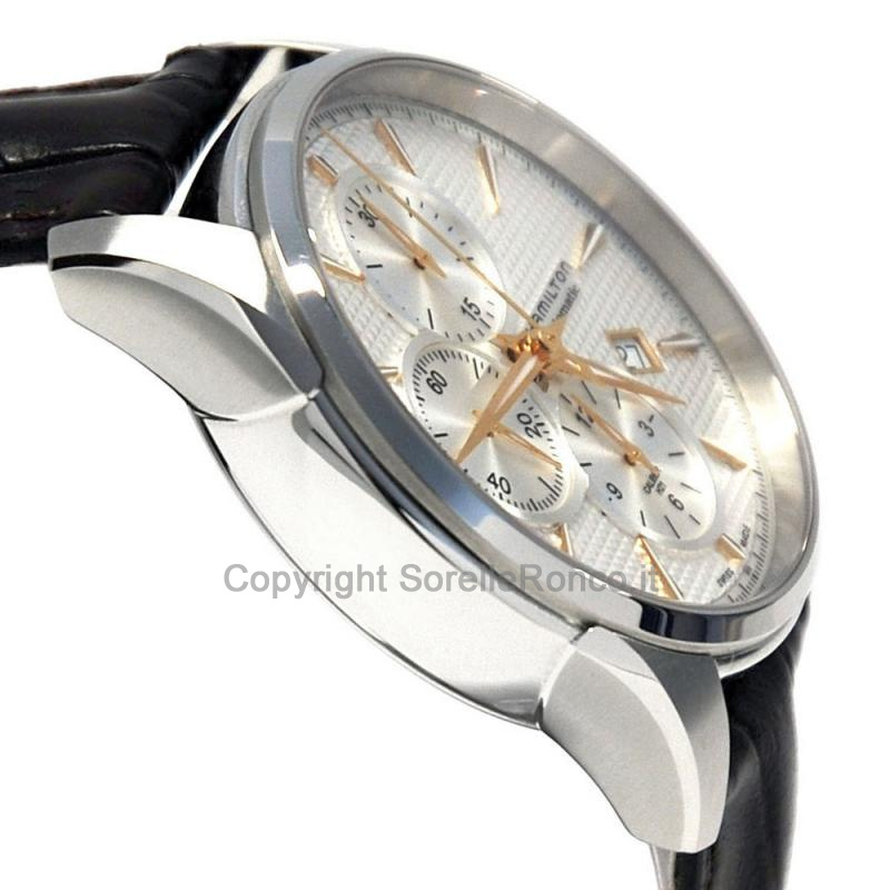 HAMILTON JAZZMASTER CHRONO SILVER 42MM