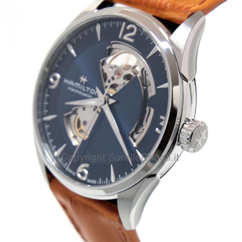 HAMILTON JAZZMASTER OPEN HEART H-10 42MM