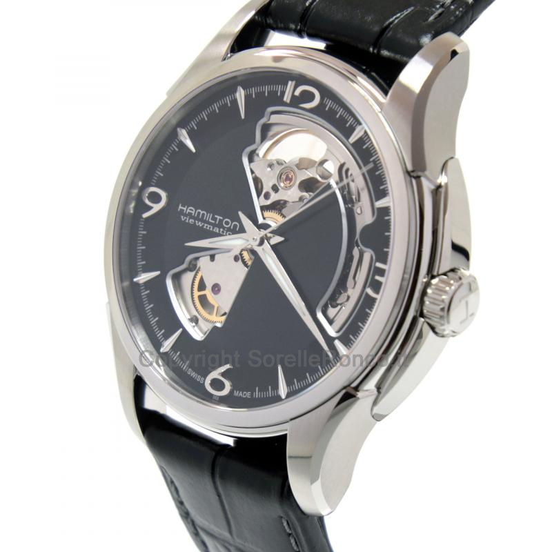 HAMILTON JAZZMASTER OPEN HEART H-10 40MM