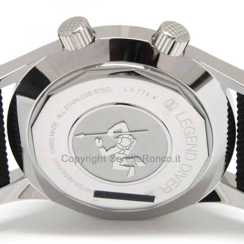 LONGINES LEGEND DIVER SUB AUTOMATICO 42MM PELLE