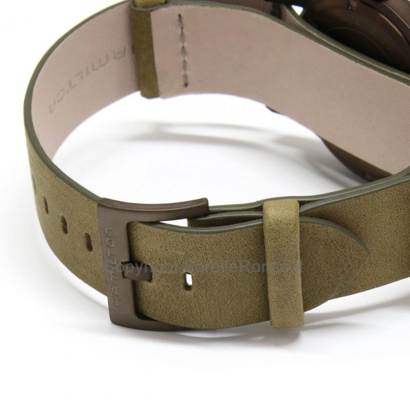 HAMILTON KHAKI FIELD MECCANIC VERDE 38MM