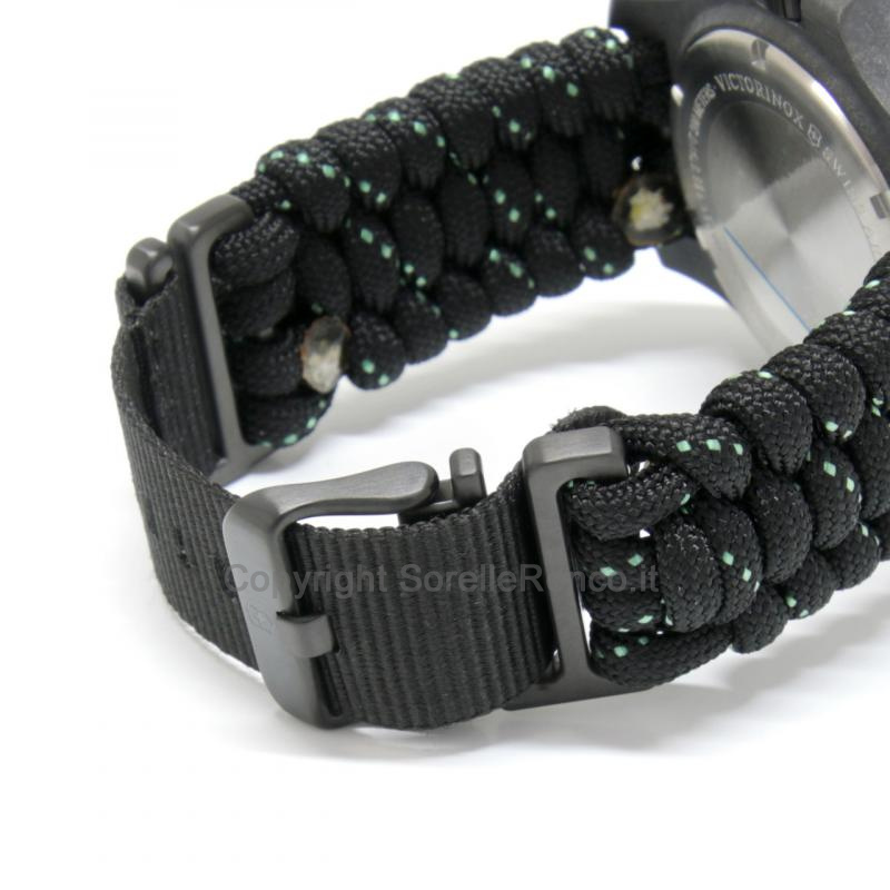 VICTORINOX I.N.O.X. CARBON NERO 43MM PARACORD