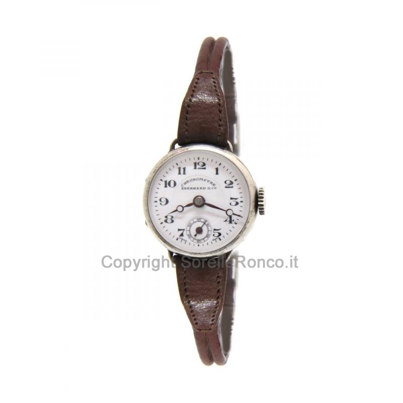 EBERHARD VINTAGE 22MM ARGENTO BRUNITO