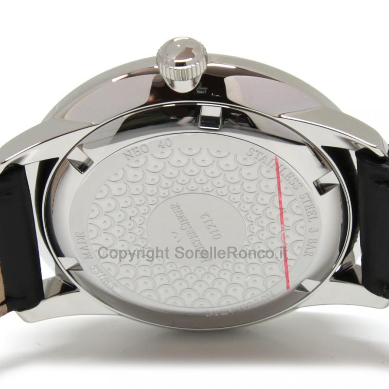 MEISTERSINGER FORM&STYLE NEO PLUS SILVER 40MM NERO