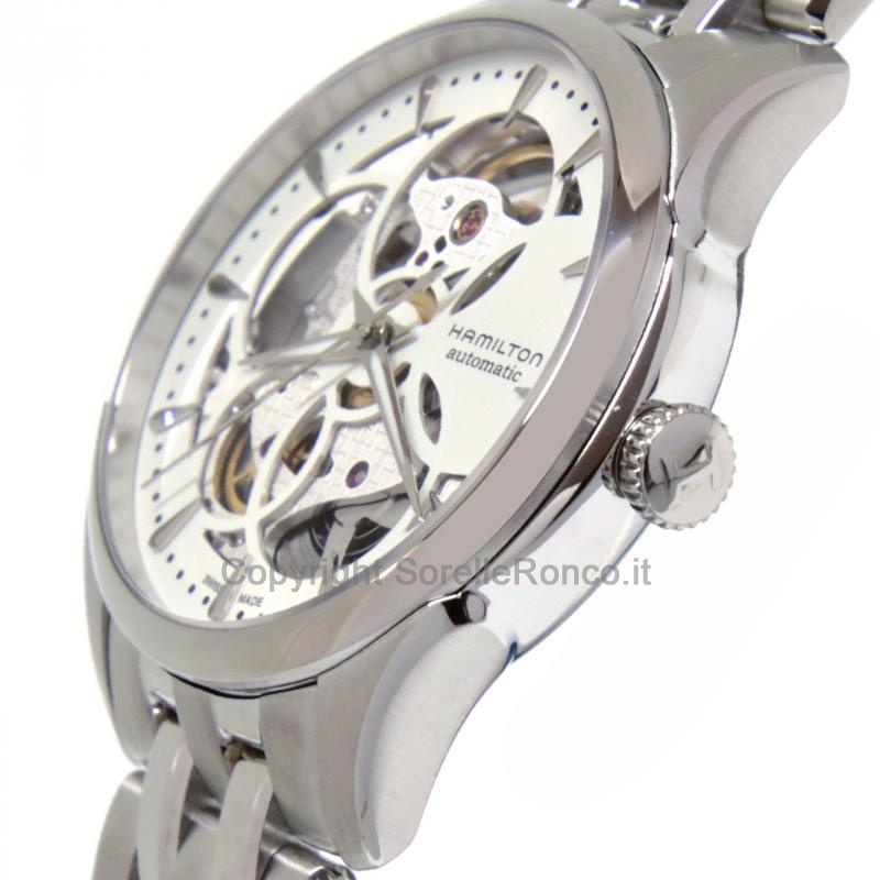 HAMILTON JAZZMASTER VIEWMATIC BIANCO SKELETON 36MM