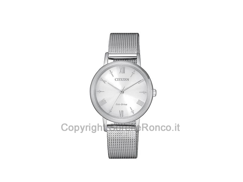 CITIZEN OF COLLECTION ACCIAIO ARGENTO 30MM LADY