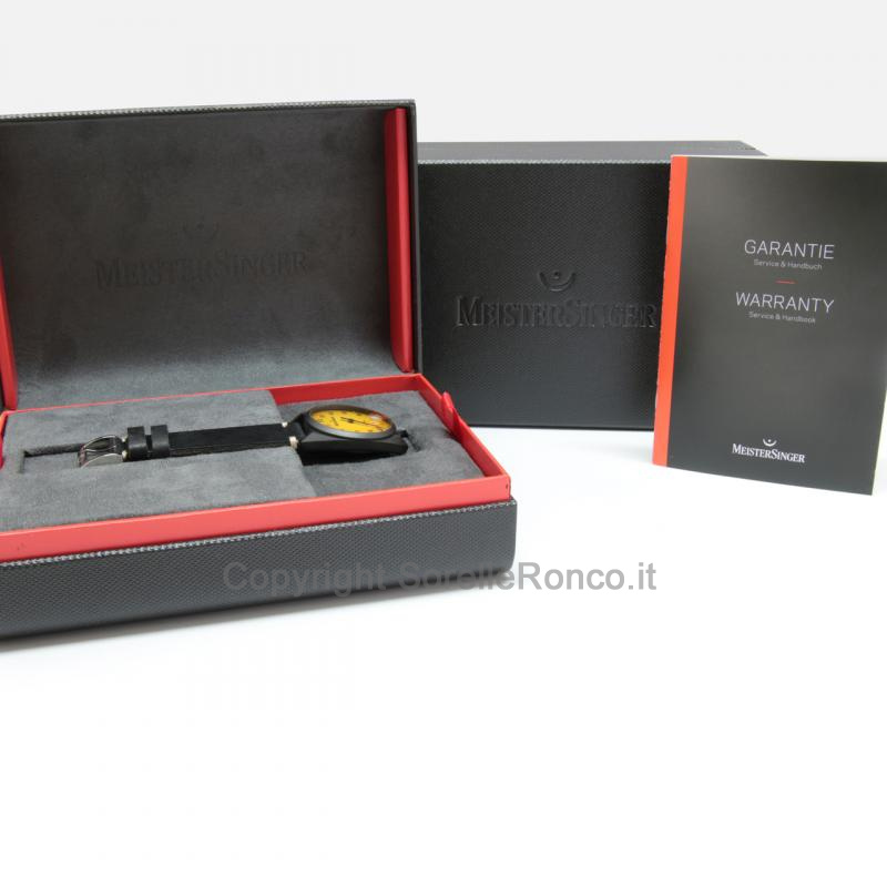 MEISTERSINGER SPECIALS 38MM GIALLO PELLE AUTO