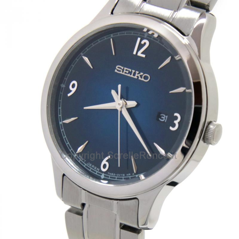SEIKO CLASSIC LADY BLU 28,7MM BRACCIALE ACCIAIO