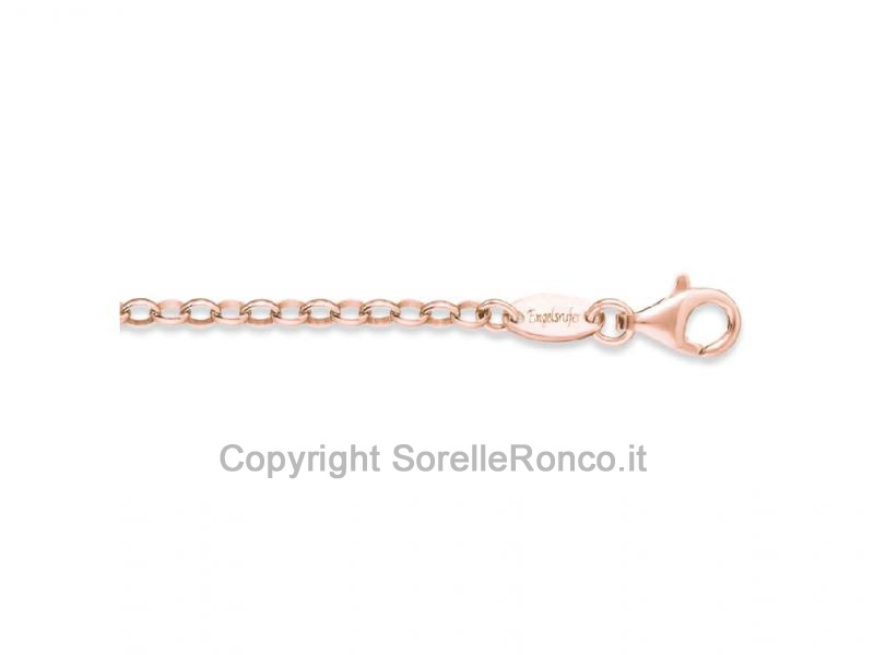 CATENA 70 CM ARGENTO PLACCATO ORO ROSÈ