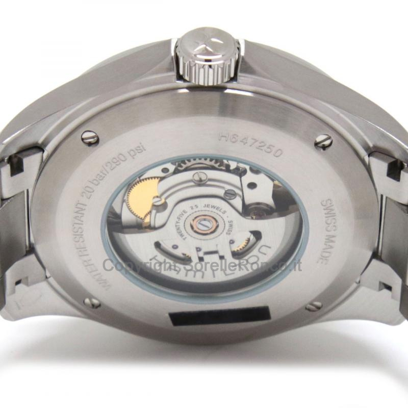 HAMILTON KHAKI AVIATION PILOT DAY DATE NERO 46MM
