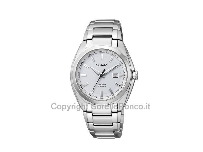 CITIZEN SUPER TITANIO/BIANCO DONNA 34MM 