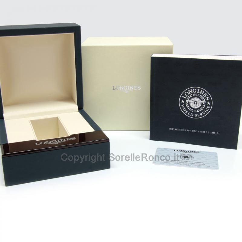 LONGINES HYDROCONQUEST GRIGIO 41MM GHIERA CERAMICA