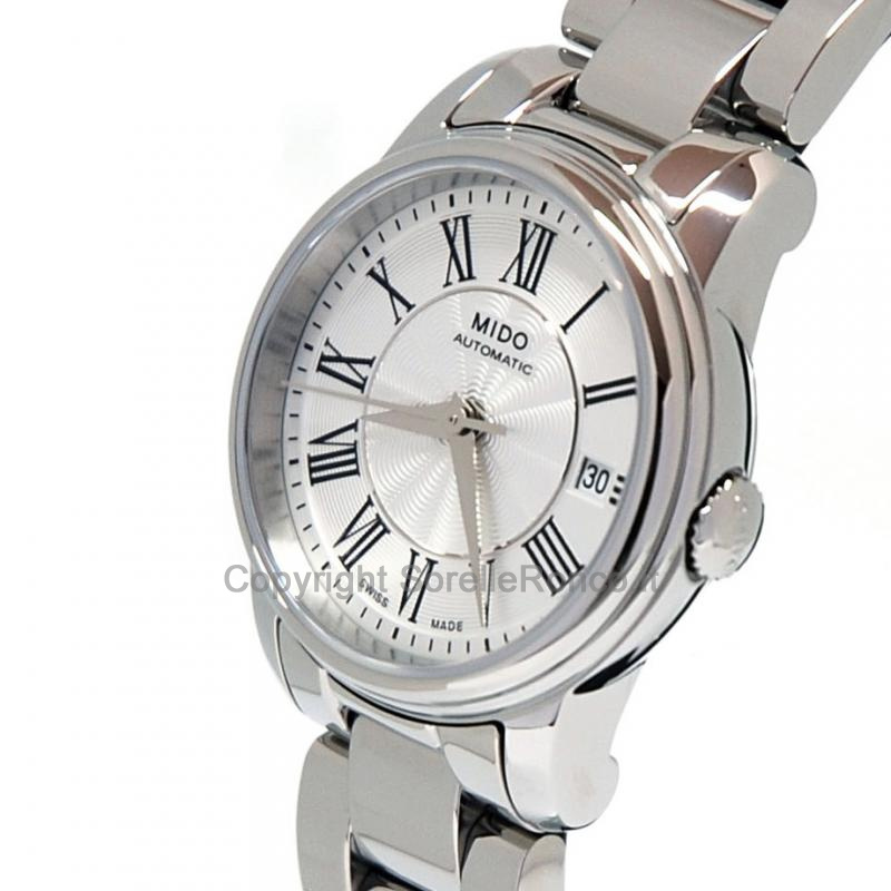MIDO BARONCELLI III LADY MINI 25MM SILVER ACCIAIO