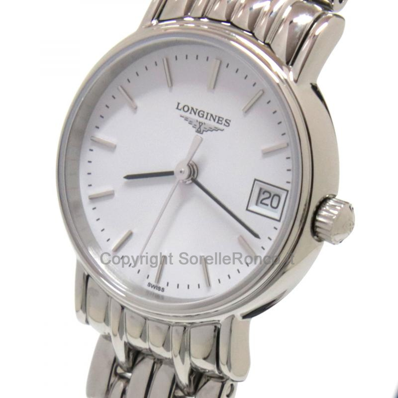 LONGINES PRÉSENCE BIANCO LADY 23,5MM ACCIAIO