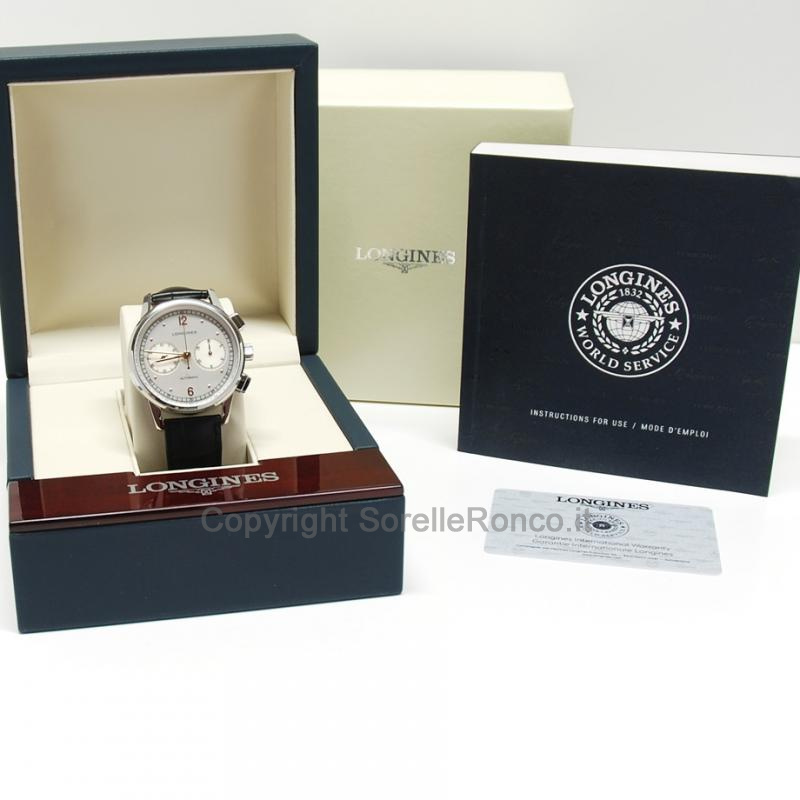 LONGINES HERITAGE CHRONO 1940 SILVER 41MM