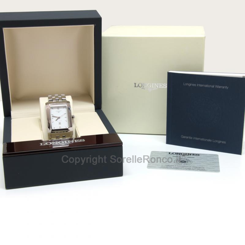 LONGINES DOLCE VITA MAXI BIANCO 50MM RETTANGOLARE