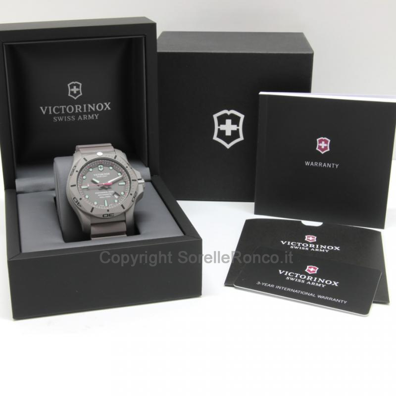 VICTORINOX I.N.O.X. TITANIUM DIVER GRIGIO 45MM