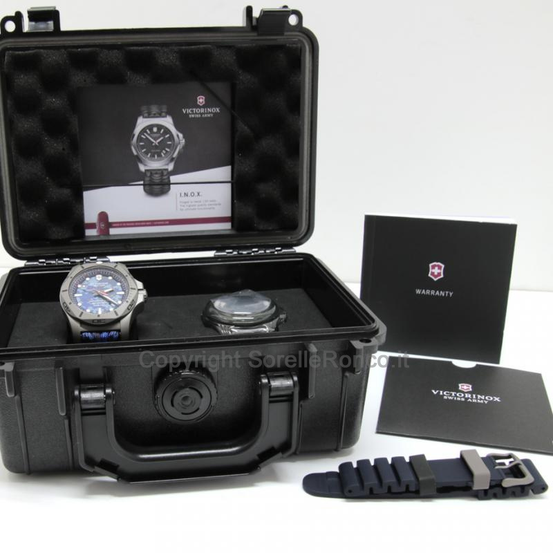 VICTORINOX INOX TITANIUM PARACORD DIVER BLU 45MM