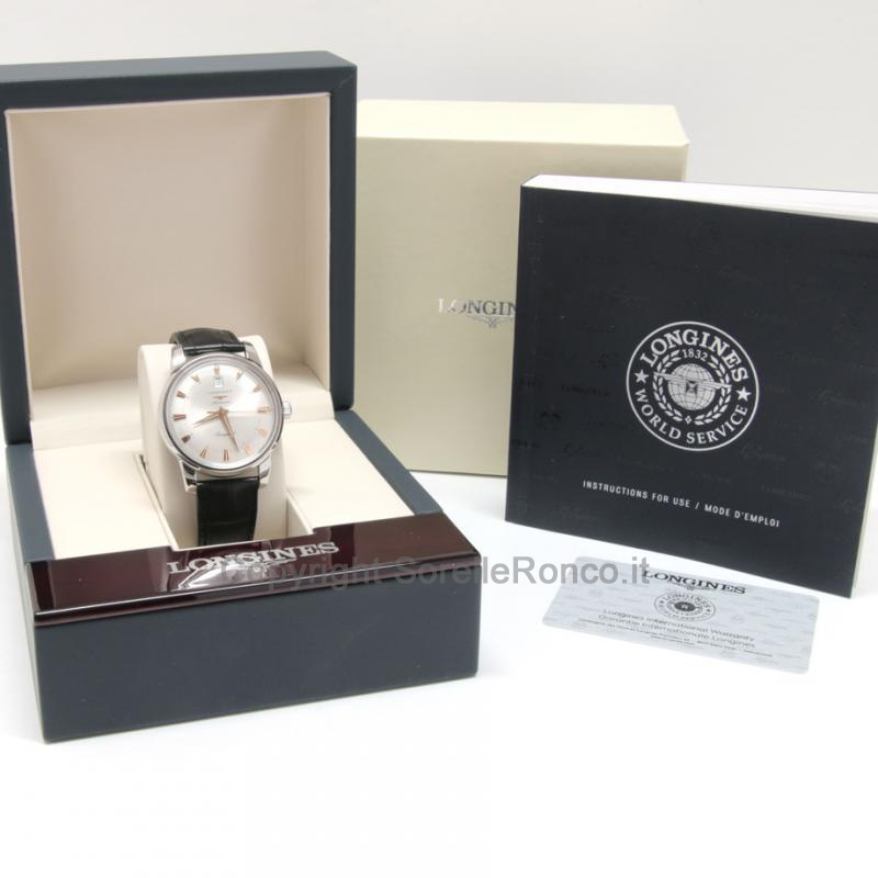 LONGINES HERITAGE AUTOMATIC DATE ARGENTO 40MM