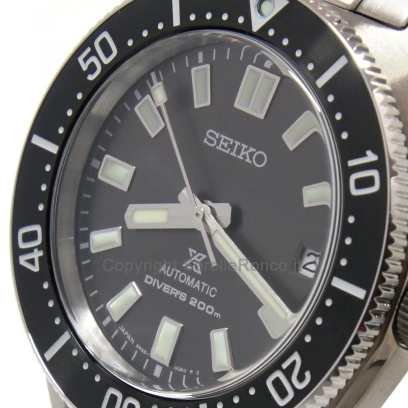 SEIKO PROSPEX NERO 40,5MM ACCIAIO GHIERA NERA