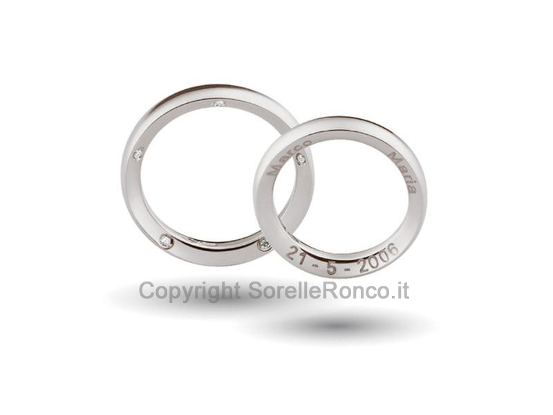 FEDI ORO 18KT FASHION 4,5MM CON DIAMANTI