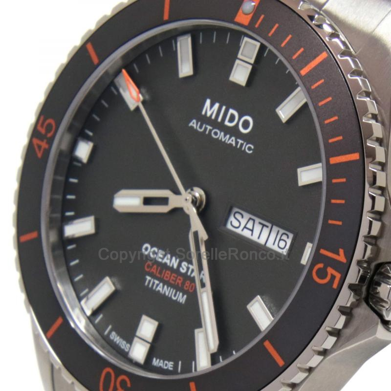 MIDO OCEANS STAR CAPTAIN DIVER 42MM ANTRACITE