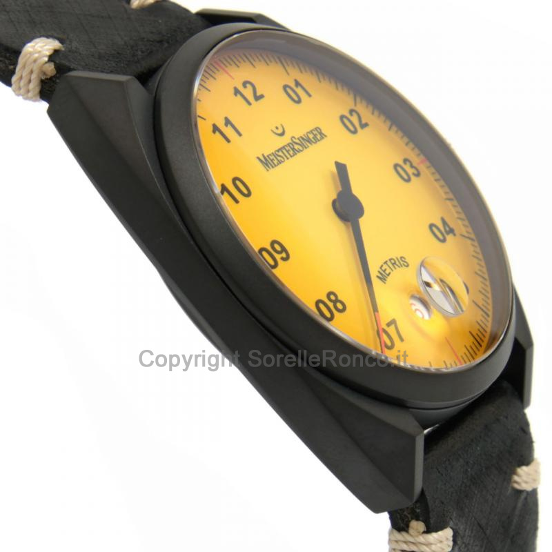 MEISTERSINGER SPECIALS 38MM GIALLO PELLE AUTO