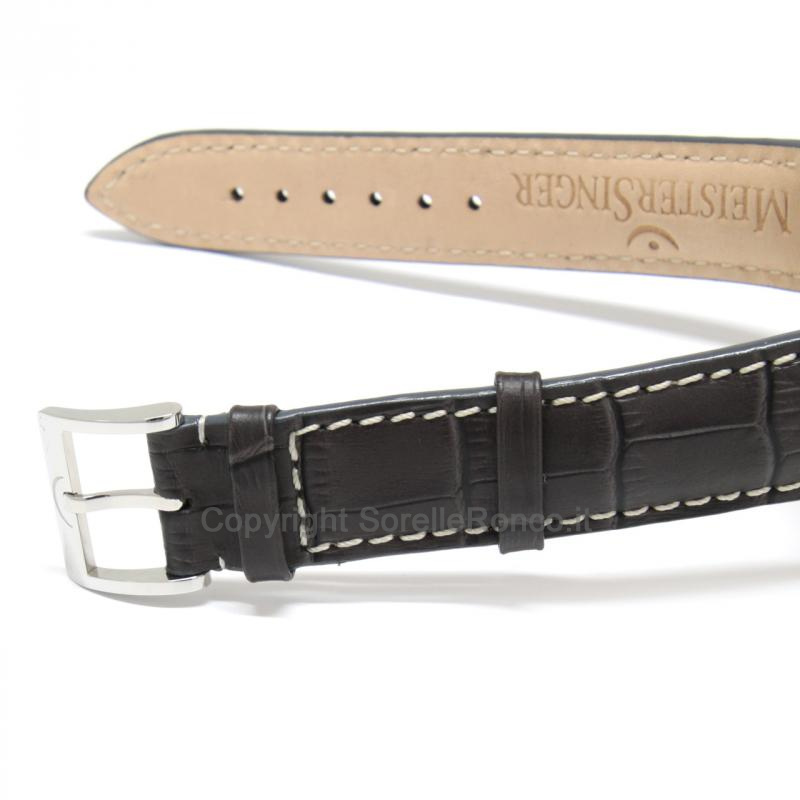 MEISTERSINGER CLASSIC PLUS PERIGRAPH 43MM GRIGIO