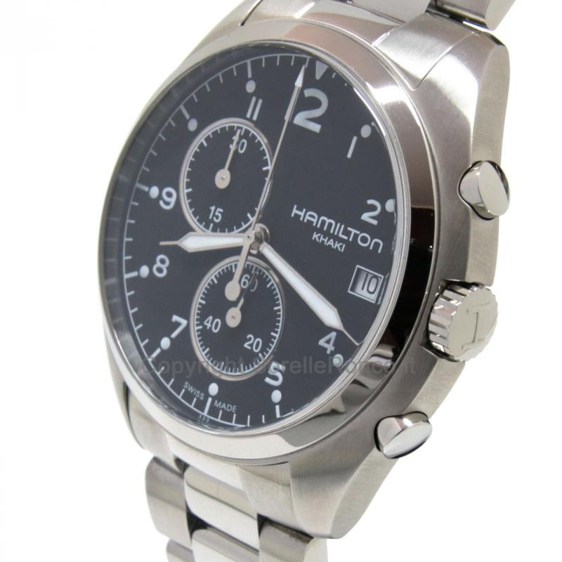 HAMILTON KHAKI AVIATION PILOT PIONEER 41MM NERO