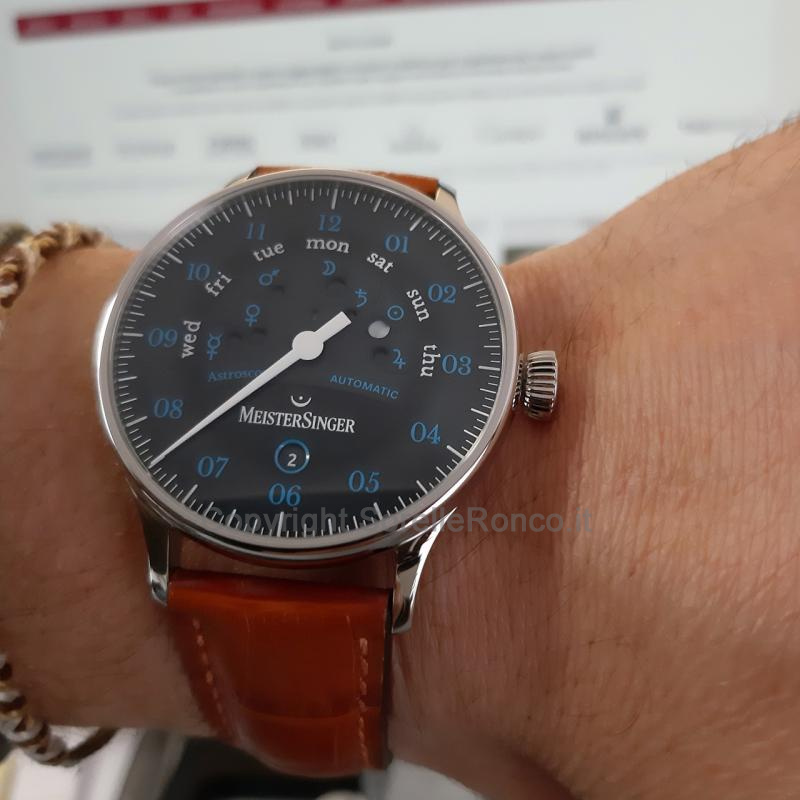 MEISTERSINGER CLASSIC PLUS ASTROSCOPE 40MM BLU