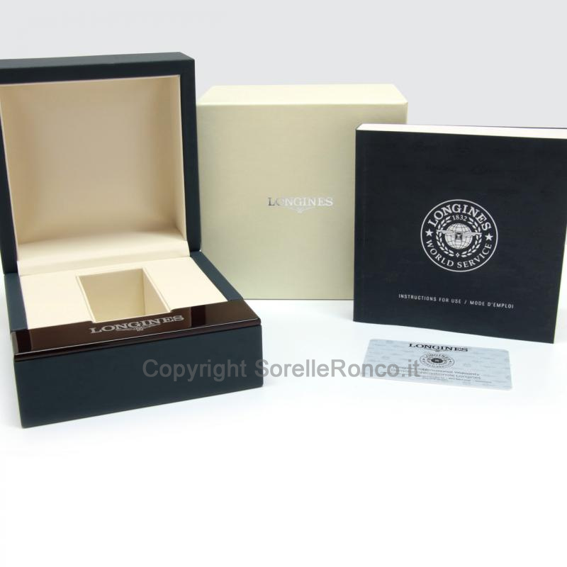 LONGINES CONQUEST BLU 34MM DIAMANTI ACCIAIO