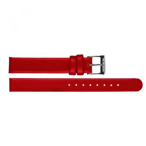 FE3112-30Q - Cinturino Mondaine Pelle Rossa Liscia 12mm
