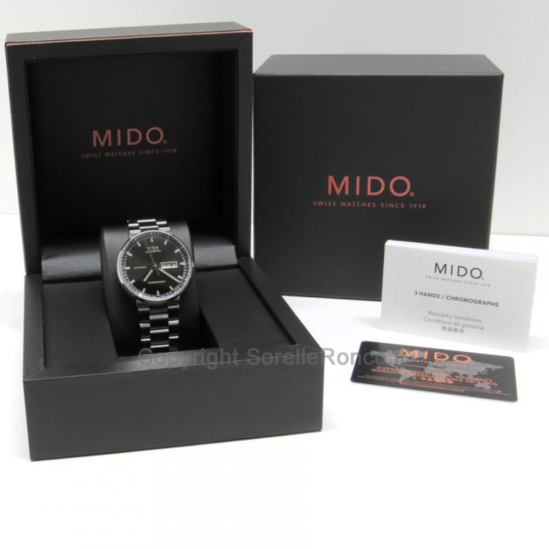 MIDO COMMANDER II 40MM NERO AUTOMATICO