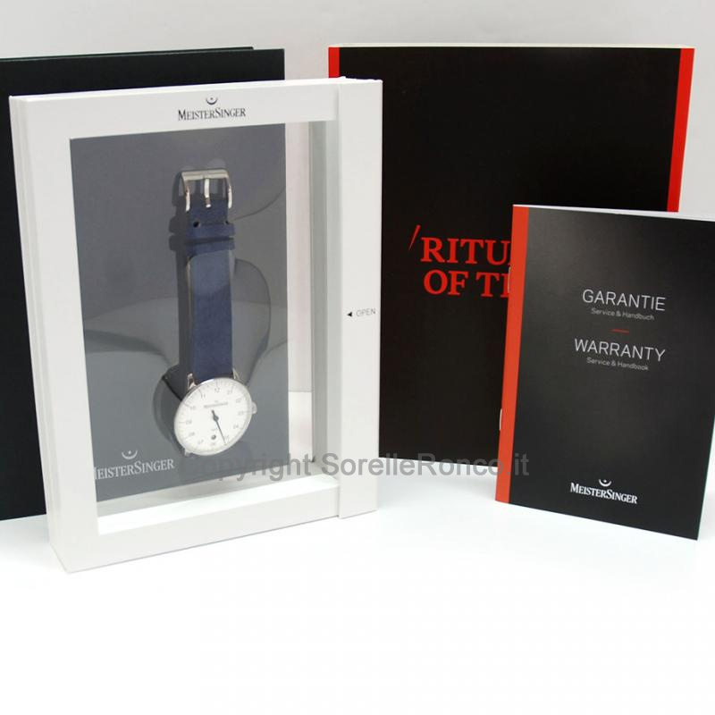 MEISTERSINGER FORM&STYLE NEO PLUS 40MM ARGENTO
