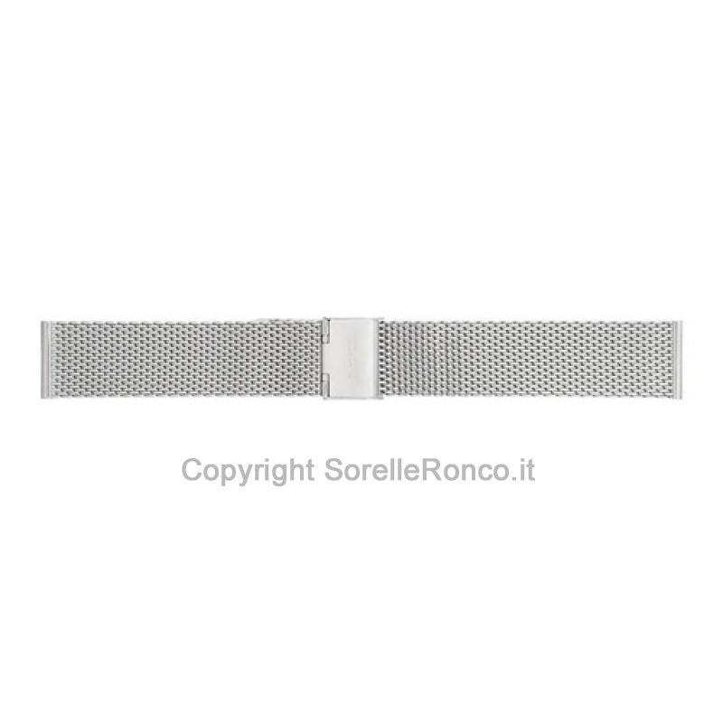 CINTURINO MONDAINE ACCIAIO MAGLIA MILANO 20MM