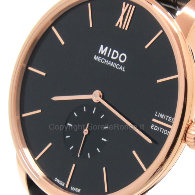 MIDO BARONCELLI NERO 39 MM LIMITED EDITION
