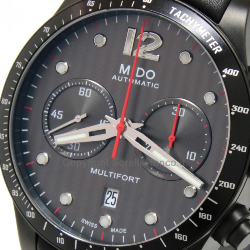 MIDO MULTIFORT CHRONO 44MM ANTRACITE ALLUMINIO