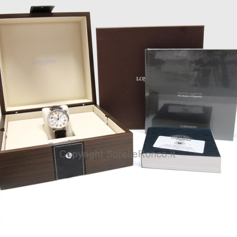 LONGINES AVIGATION MARRONE CHRONO 41MM