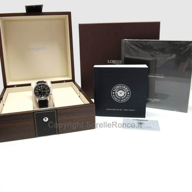 LONGINES LEGEND DIVER SUB AUTOMATICO 42MM PELLE