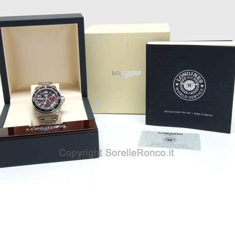 LONGINES HYDROCONQUEST NERO 41MM