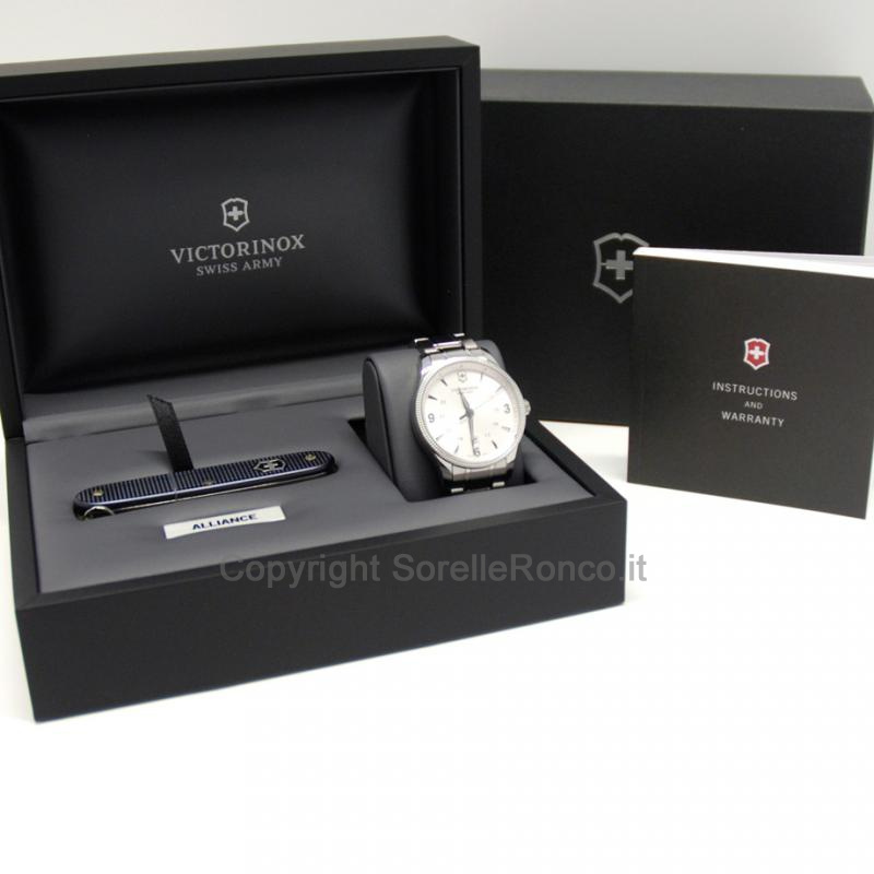 VICTORINOX ALLIANCE SILVER 40MM
