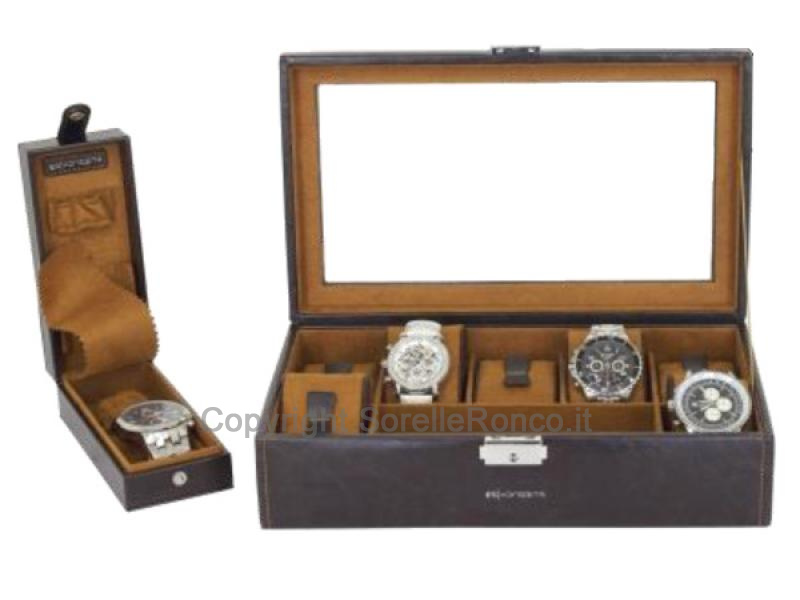 PORTA 7 OROLOGI FRIEDRICH BOND MARRONE