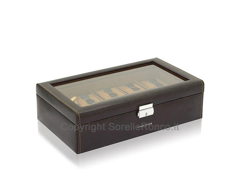 PORTA 7 OROLOGI FRIEDRICH BOND MARRONE