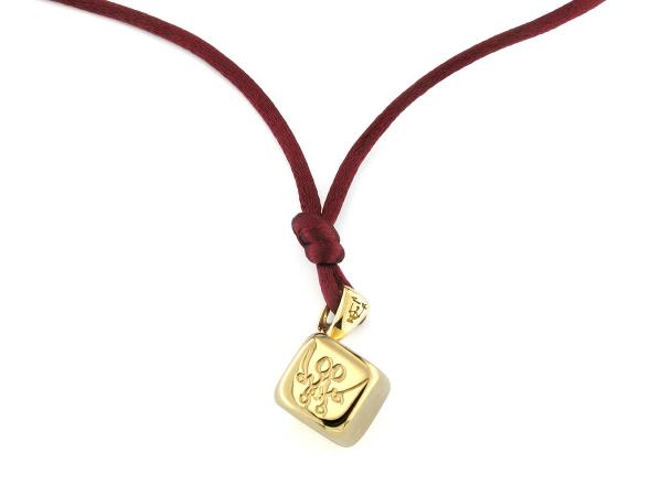 G4123-GL - Collana Pensieri Felici Oro Giallo 18kt