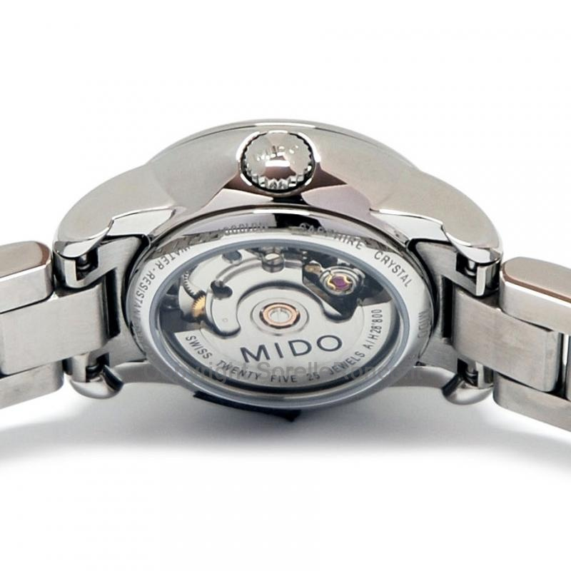MIDO BARONCELLI III LADY MINI 25MM SILVER ACCIAIO